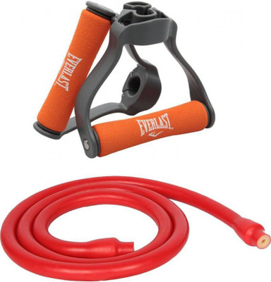 

Everlast 30lbs Latex Tube with Single Handle Resistance Tube(Red)