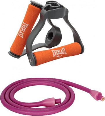 

Everlast 10lbs Latex Tube with Single Handle Resistance Tube(Purple)