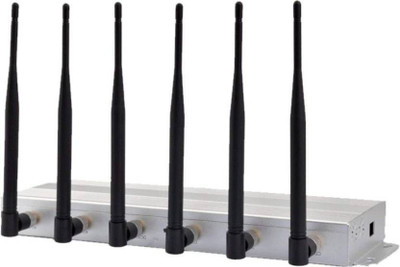 

ESCA High Power Mobile Network jammer for 2G, 3G, 4G, Bluetooth and Wifi signals Router(Silver)