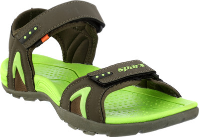 

Sparx Men OliveFlourscentGreen Sandals