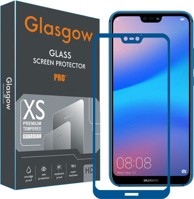 Glasgow Edge To Edge Tempered Glass for Huawei P20 LITE(Pack of 1)