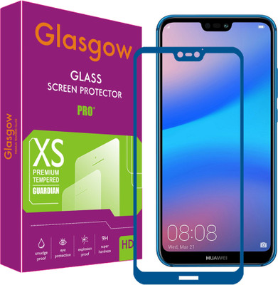 Glasgow Edge To Edge Tempered Glass for Huawei P20 LITE(Pack of 1)