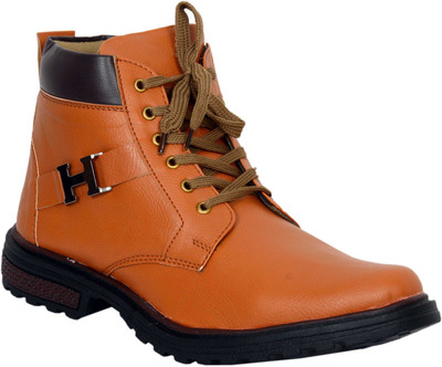 

Red Rose Boots For Men(Tan