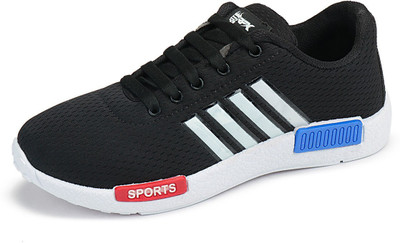 

ShoetoeZ ST-PILOT7-BKBW Walking Shoes For Men(Black, White, Blue