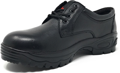 

Havoc Leather Steel Toe Safety Shoes For Men(Black