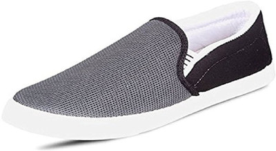 

ShoetoeZ Grey and Black Comfortable Loafers For Men(Grey, Black, Blue