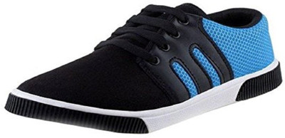 

ShoetoeZ Modern Blue Black Mesh Shoes Sneakers For Men(Blue, Black