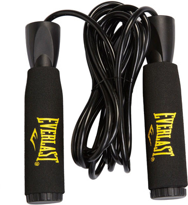

Everlast 9ft PVC Jump Rope Speed Skipping Rope(Black, Length: 274.32 cm)