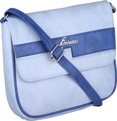 

ESBEDA Women Casual Blue PU Sling Bag