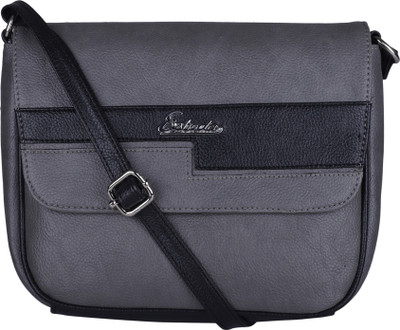 

ESBEDA Women Casual Grey PU Sling Bag