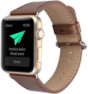

J Replacement Watch Strap Carbon_02 Smart Watch Strap(Brown)