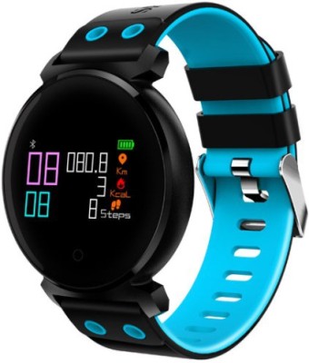 

Celebrino Smart Watch Bracelet Waterproof Bluetooth Smart Wristwatch Heart Rate Monitor Wristband Steps Calories Sports Bracelet for Android Blue Smartwatch(Blue Strap Free Size)