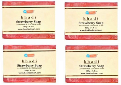 

Khadi Strawberry Soap(500 g)