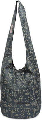 

TYIstore Grey Jhola /satchel bags Yoga Mat Bag(Grey, Sling Bag