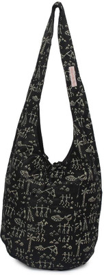 

TYIstore Black Jhola /satchel bags Yoga Mat Bag(Black, Sling Bag