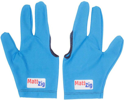 

MattZig Two Pcs of Pool Snooker Billiard Gloves (, Blue