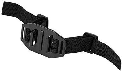 

Action Pro Vented Adjustable Head Helmet Strap Belt Go Pro Mount HoldeAdapter For Sport Gopro HD Hero 1 2 3 4 5 Sj Cam Yi Camera Accessories-Black Strap(Black)