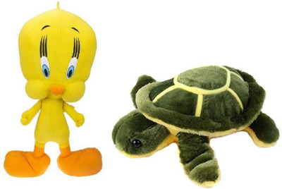 

Red Ballons Combo of Twitty and Turtle/Tortoise - 10 cm(Multicolor)