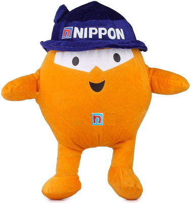 

shah brothers enterprises Teddy Nippon blobby Doll Soft Stuffed Toy | Doll Toy for Kids | Birthday Gift (Yellow) - 30 cm - 30 cm(Yellow)