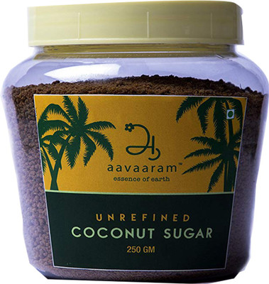 

Aavaaram Organic Coconut Sugar - Pure and Natural - 250g Pack Sugar(250 g)