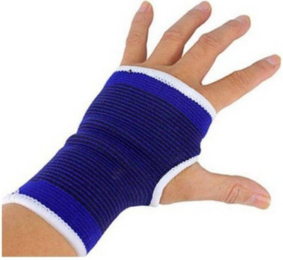 

ME 1 Pair  Elastic Palm Support For Pain Relief, Gym Exercise For Men Women Palm Support (, Blue