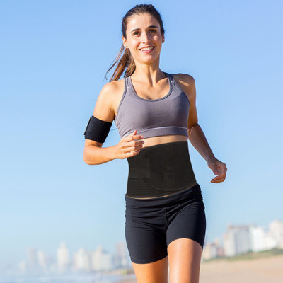

kalopsia industries Adjustable Waist Support (M, Black)