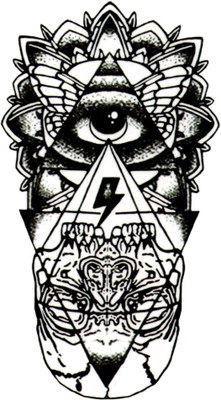 

smilendeal Smilendeal_T2499 Smart Temp Body Tattoo(Smart)