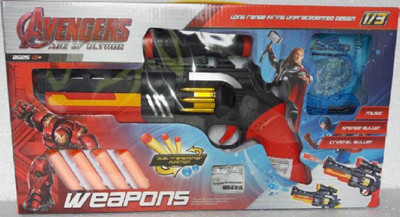 

SBJCollections Gun with Jelly Shots and Soft Foam Bullet(Multicolor)