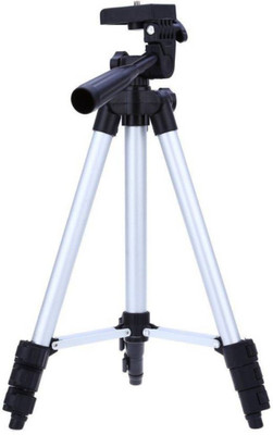 

LIFEMUSIC 3110 Portable & Foldable Mobile Camera Tripod with Mobile Clip Holder Bracket, Fully Flexible Mount Cum Tripod, Stand with Three-Dimensional Head & Quick Release Plate Tripod(Multicolor, Supports Up to 3000 g)