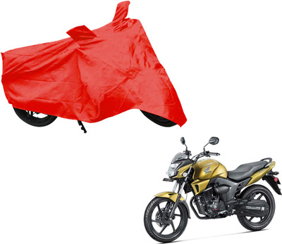 AUTO PEARL Two Wheeler Cover for Hero(CB Trigger, Red)