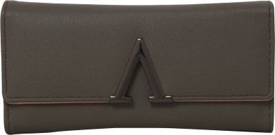 

Bee fashionable Women Grey Artificial Leather Wallet(10 Card Slots)