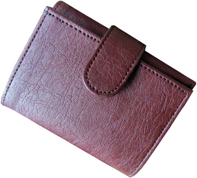 

FERRET Men Casual Brown Genuine Leather, Artificial Leather Wallet(7 Card Slots), Brown;tan