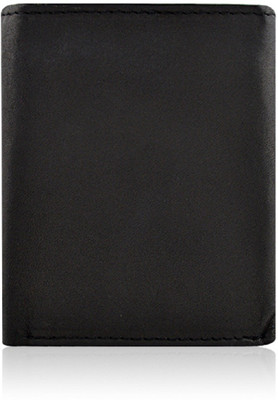 

vickiana quest Men Casual Black Genuine Leather Wallet(5 Card Slots)
