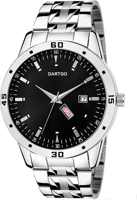 

DartGo IIK AEH159 Day and Date Display Made In India Professional Attractive Chaser Analog Hybrid Watch - For Men