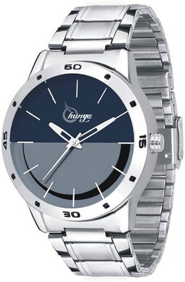 

shunya EG-M-106 Black~Grey Dial With Steel Belt Watch - For Men Watch - For Men