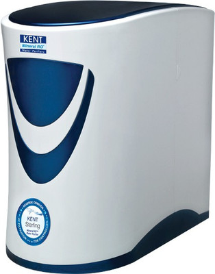 

Kent STERLING 6 L RO + UF Water Purifier(WHITE AND BLUE)