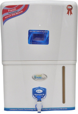 

L'eaupure Leaupure 9 stage Digital 12 L RO + UV + UF + TDS Water Purifier(White)