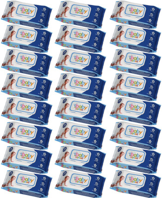 

BABY SENSE With LID ( 80 Wipes Per Pack )(24 Pieces)