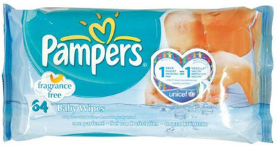 

Pampers Baby Wipes 64Pc - Fragrance Free