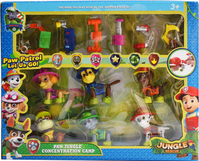 

Kiditos Jungle Rescue Concentration Camp Action Figure Toy(Multicolor)