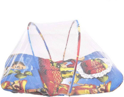 

royal aditya Aa Foldable Cotton Printed(Fabric, Sky Blue)
