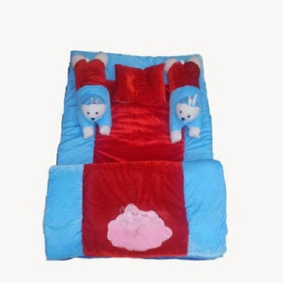 

royal aditya Ba Foldable Cotton Printed(Fabric, Sky Blue)
