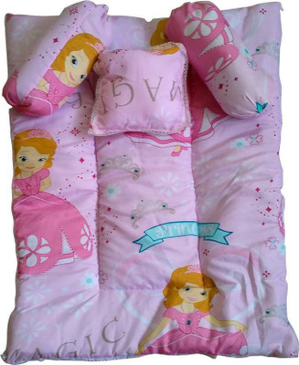 

royal aditya Ba Foldable Cotton Printed(Fabric, Baby Pink)