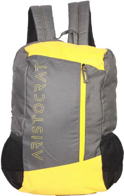 

Aristocrat Z2 22 L Backpack(Grey, Yellow), Grey;yell0w
