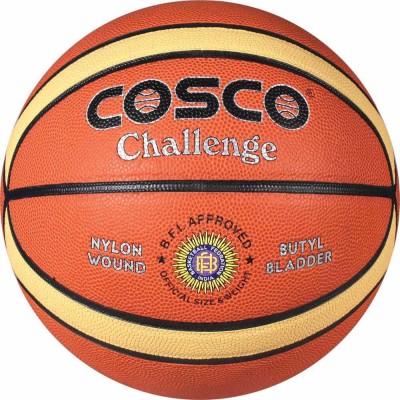 

Cosco CHALLENGE Basketball - Size: (Pack of 1, Multicolor, Orange