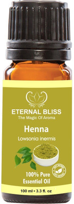 

Eternal Bliss Henna Essential Oil, 100% Pure, & Undiluted (100ML)(100 ml)