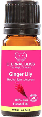 

Eternal Bliss Ginger Liliy Essential Oil, 100% Pure, & Undiluted (100ML)(100 ml)