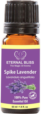 

Eternal Bliss Spike Lavender Essential Oil, 100% Pure, & Undiluted (50ML)(50 ml)
