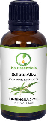 

Ks Essentials 100% Pure Bhringraj Oil (Eclipta Alba) (30ml)(30 ml)