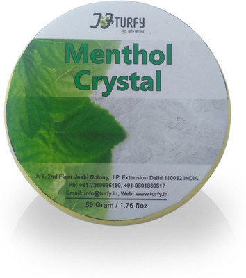 

Turfy Menthol Crystal-100% Pure And Natural (Pet Jar)(50 g)